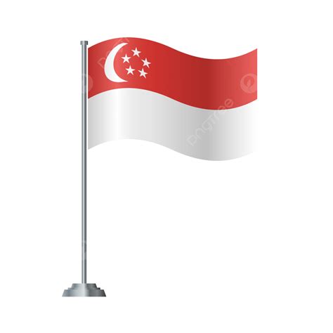 Singapore Flag, Singapore, Flag, Singapore Independence PNG and Vector ...