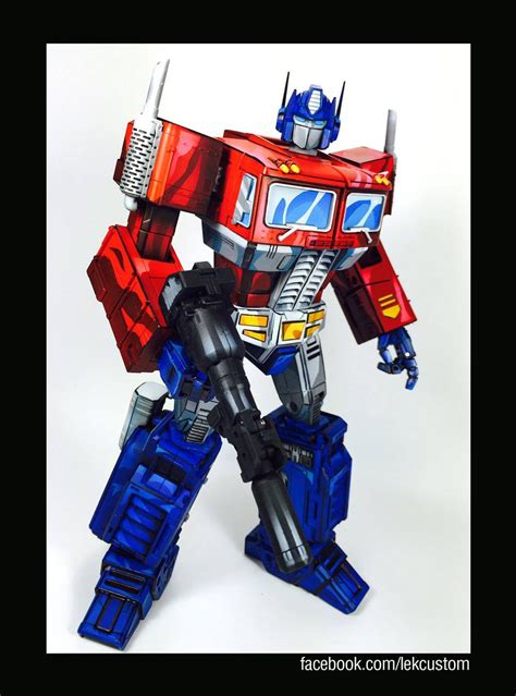 Custom Transformers Devastation Optimus Prime Figure Imitates Art | Kotaku Australia