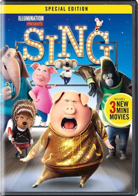 Sing! Available Now! I need one! | Sing movie, Sing full movie, Family movies