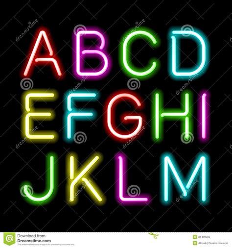 Images For > Neon Light Font Download | Neon signs quotes, Neon, Neon sign art