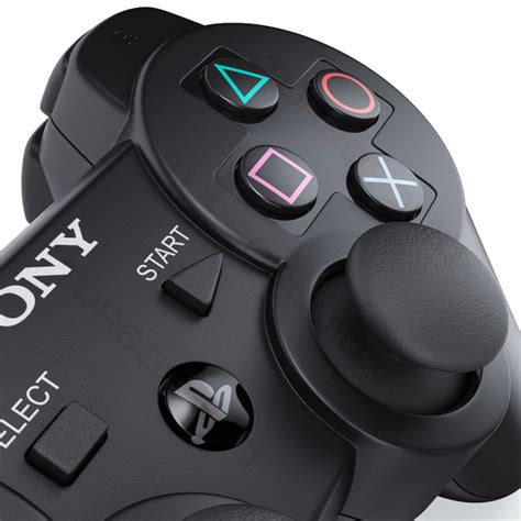 3d sony ps3 dualshock controller model