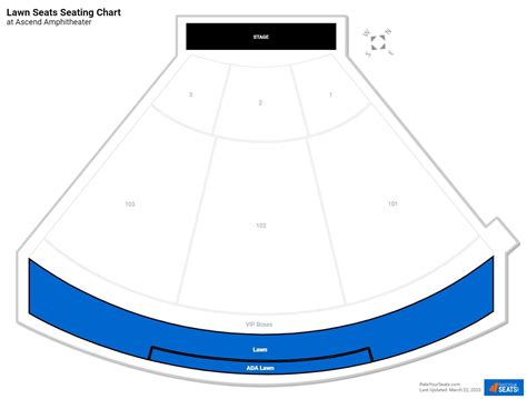 Ascend Amphitheater Lawn Seats - RateYourSeats.com