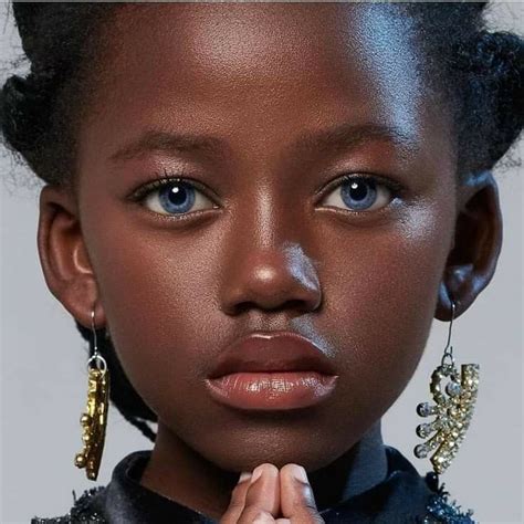 Pin by Sharon Layne on And a little Child shall lead them in 2020 | Dark skin blue eyes ...