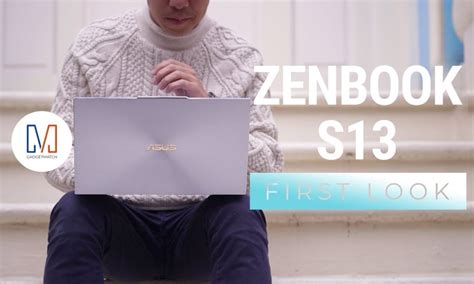 ASUS ZenBook S13 First Look - GadgetMatch