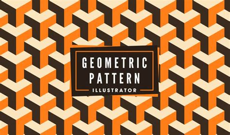 Create A Geometric Repeated Background with Adobe Illustrator - Logos By Nick