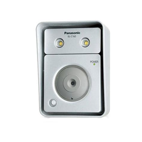 Panasonic Fixed 640 TVL Outdoor Network Security Camera with LED Lights and 10X Digital Zoom-BL ...