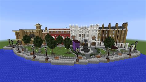 Universal Studio's Diagon Alley Minecraft Map