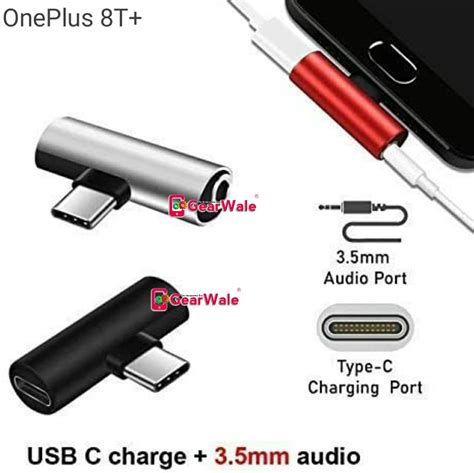 OnePlus 8T+ 2in1 Adapter Charging And Headphone GearWale