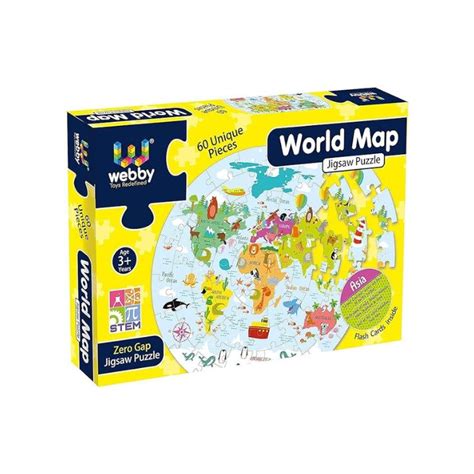 KIDS Amazing World Map Puzzle || SV 22749