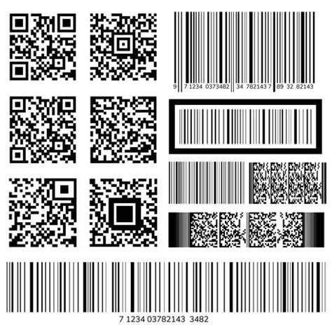 Barcode and QR code collection - Download Free Vectors, Clipart Graphics & Vector Art