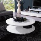 5114C - Modern White Coffee Table