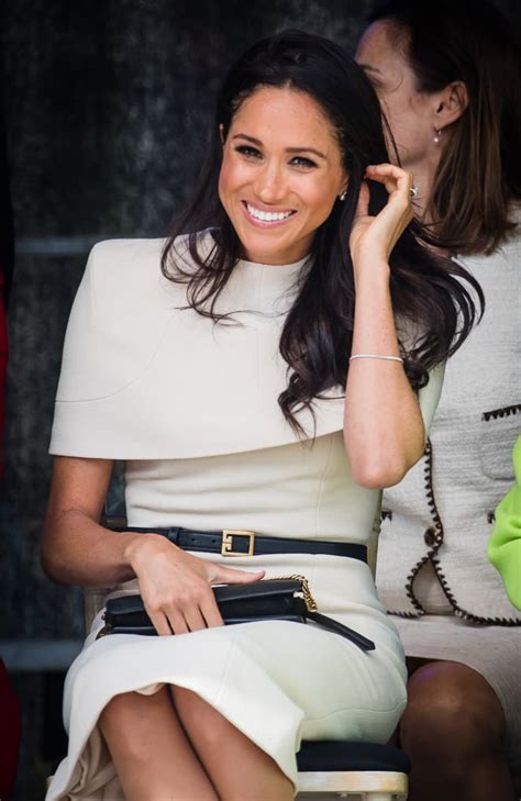 Meghan Markle's Givenchy Cream Dress | POPSUGAR Fashion Photo 6