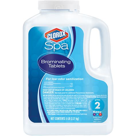 Clorox Spa 1" Bromine Tablets for Spas and Hot Tubs, 5 lbs - Walmart.com - Walmart.com