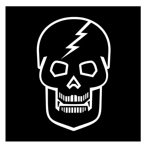 emblem with skull 534514 Vector Art at Vecteezy