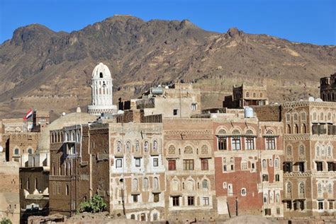 Facade Of Traditional Yemen Architecture Stock Photo - Image of wall ...