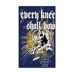 Every Knee Shall Bow Sticker (Rectangle) > Every Knee Shall Bow ...