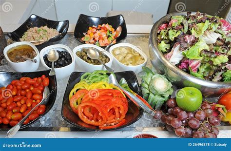 Salad bar stock photo. Image of fresh, colors, hotel - 26496878