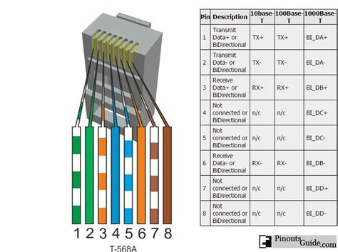 Ethernet 10 / 100 Wiring Diagram