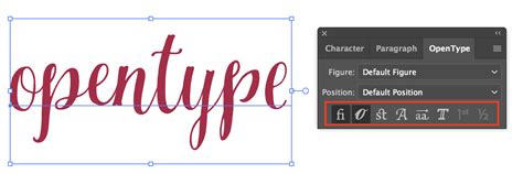 Using Fonts with Access Opentype Feature in Any Software - 177 Studio