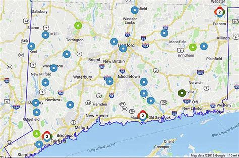 Strong winds causing power outages across CT