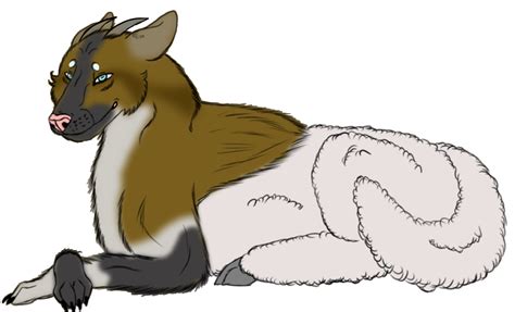 Looking for art of a wolf sheep hybrid :|: Lioden