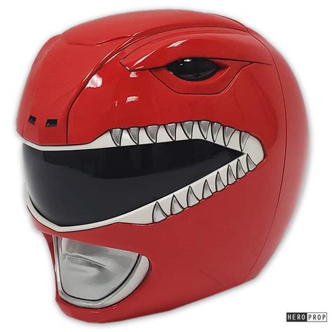 Mighty Morphin Power Rangers: Ninja Steel - Hero Red Ranger Helmet - HeroProp.com