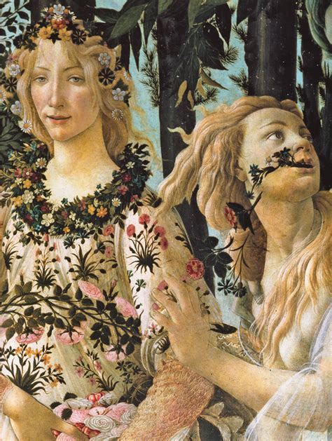 All sizes Sandro Botticelli, Primavera, Detail der Chloris und Flora Flickr Photo Sharing ...