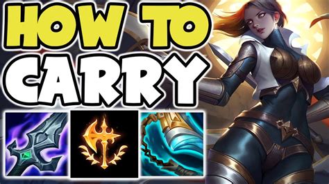 How to Carry with Fiora - Tips/Tricks/Guide - Climb Easy in Season 12 - YouTube