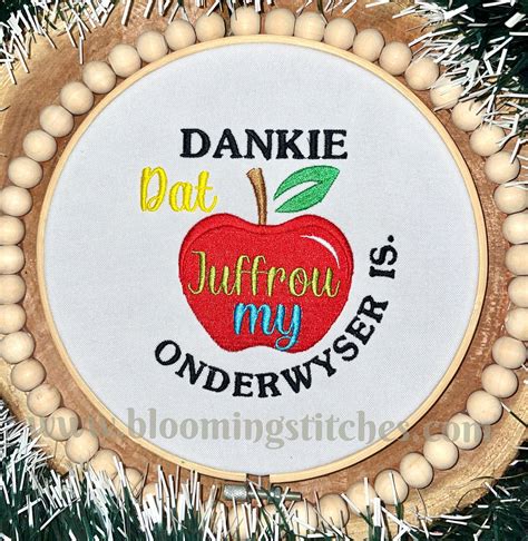 Dankie Juffrou – Blooming Stitches