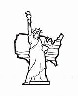 Statue Of Liberty Coloring Pages  Home sketch template