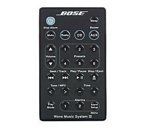 Bose Wave Music System III Remote — QVC.com