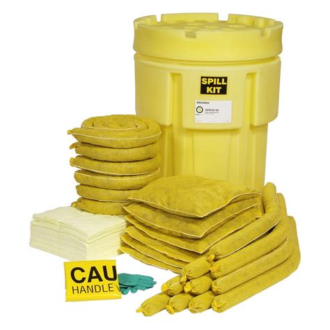 HazMat 55-Gallon Spill Kit | Rapid Spill Response Kit | Spill Kit