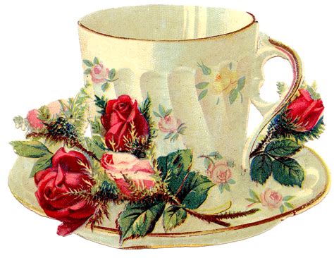 24 Pretty Teacup Pictures! - The Graphics Fairy