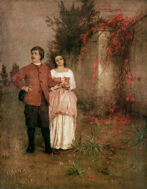 Boecklin Self-Portrait w.wife - Arnold Böcklin as art print or hand ...