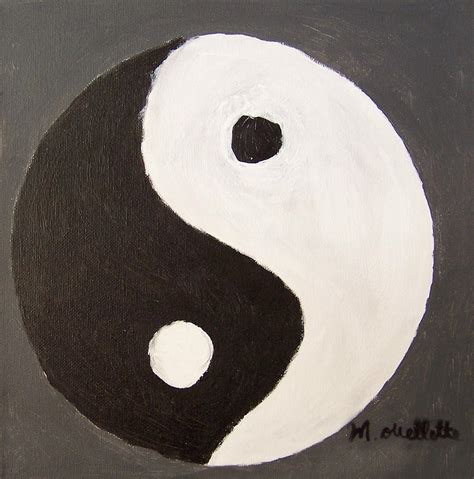 Yin Yang Painting by Mason Ouellette - Fine Art America