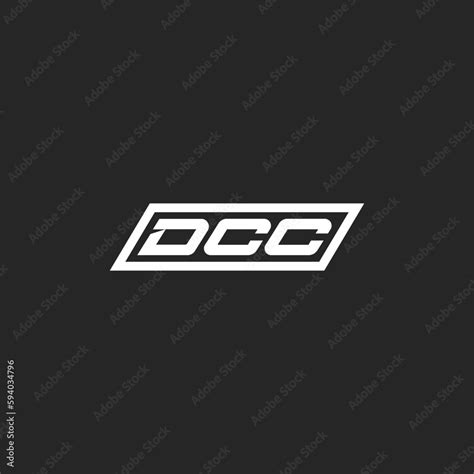 Letter DCC logo Stock Vector | Adobe Stock