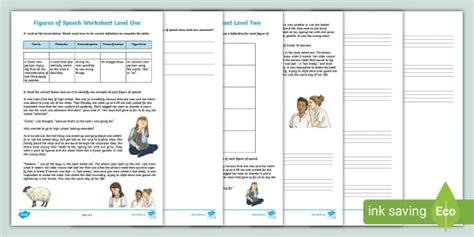 Figures Of Speech Worksheets For Grade 7 - Twinkl ZA