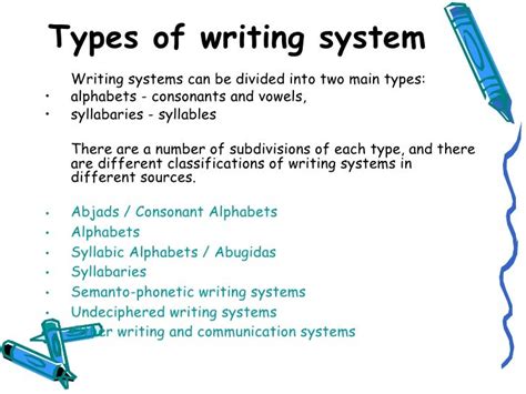 Lecture 1 Types of Writing