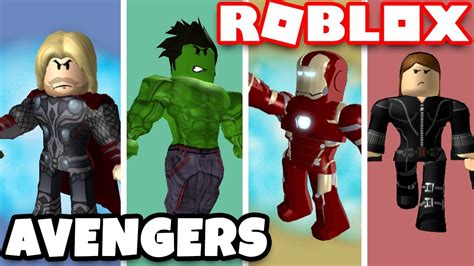 Avengers Characters Of Marvel Roblox