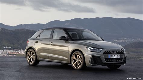 Audi A1 Sportback | 2019MY (Color: Chronos Grey) | Front Three-Quarter