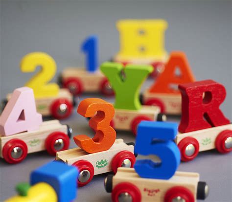 Personalised Wooden Name Train By TheLittleBoysRoom | notonthehighstreet.com