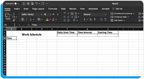 Creating a Work Schedule in Excel: 10 Simple Steps + Template