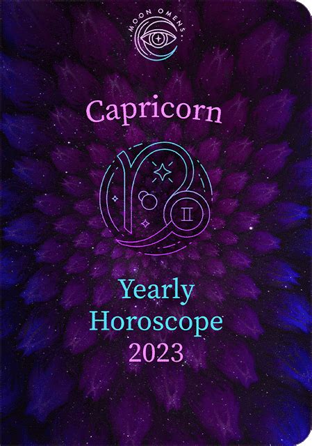 Capricorn Yearly 2023 Horoscope - Moon Omens