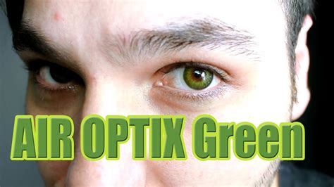 Lentes Coloridas AIR OPTIX Green | - YouTube