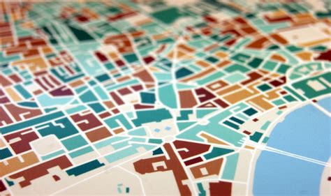 Liverpool Map Print With Coloured Buildings Free Delivery - Etsy