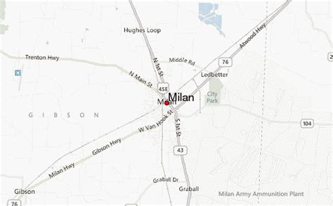 Milan, Tennessee Location Guide