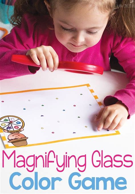 Learning colors is so much fun with this magnifying glass color game ...