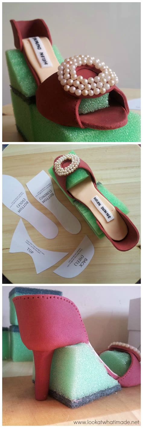 Gumpaste High Heel Shoe ⋆ Look At What I Made