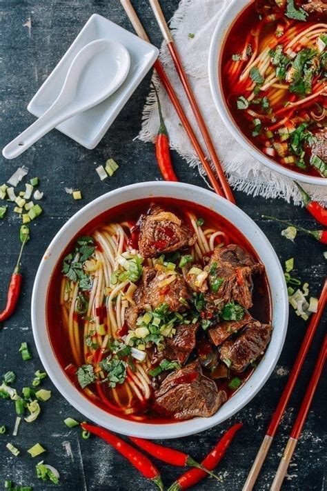 Spicy Beef Noodle Soup - The Woks of Life