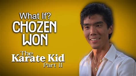 What If Chozen Won In The Karate Kid 2? - YouTube